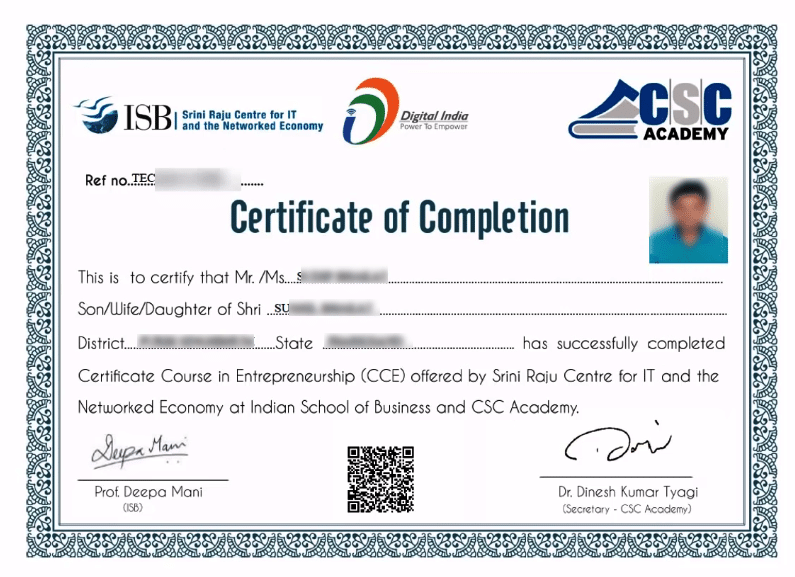 TEC Certificate Format 