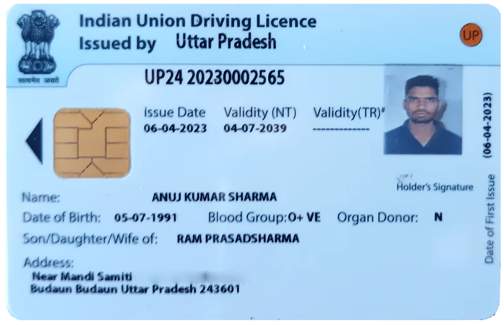 driving licence
