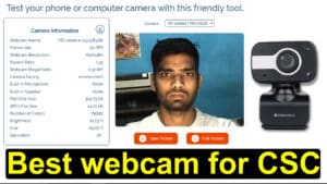 Best webcam for csc Center